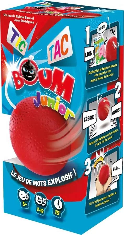 Tic Tac Boum Junior Jeux De Soci T Acheter Sur Espritjeu