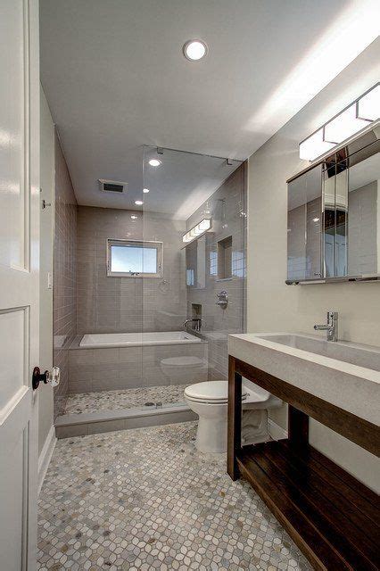 19 Narrow Bathroom Designs That Everyone Need To See Bathroom Tub Shower Narrow Bathroom