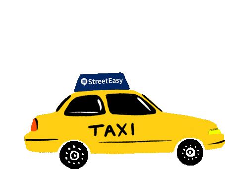 Taxi Cab Sticker Taxi Cab