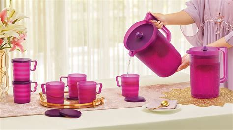 Tupperware Sajian Menawan Bernuansa Ungu Elegan Dengan Gourmet