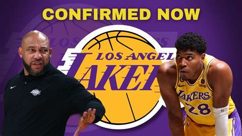 LAST MINUTE LAKERS JUST CONFIRMS RUI HACHIMURA UPDATE LATEST LAKERS