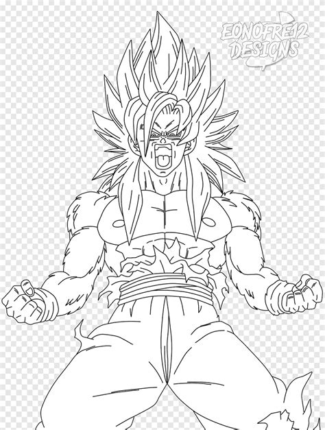 Coloring Pages Dragonball Ssj