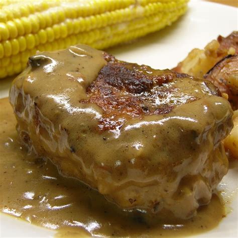 Pork Chops With Black Cherry Sauce Recipe