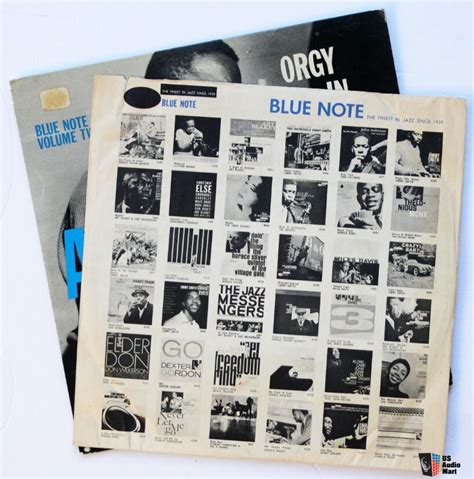 Original Blue Note LP Art Blakey Orgy In Rhythm Volume 2 1957