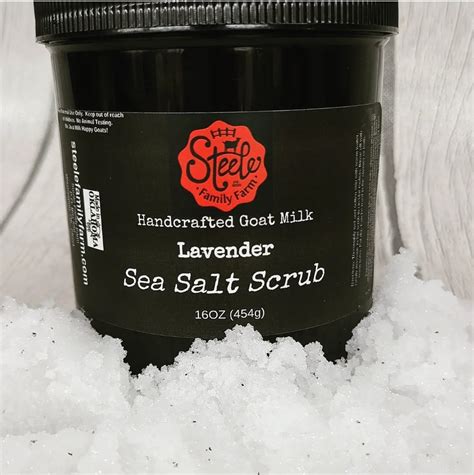 Sea Salt Scrub | Steele Family Farm