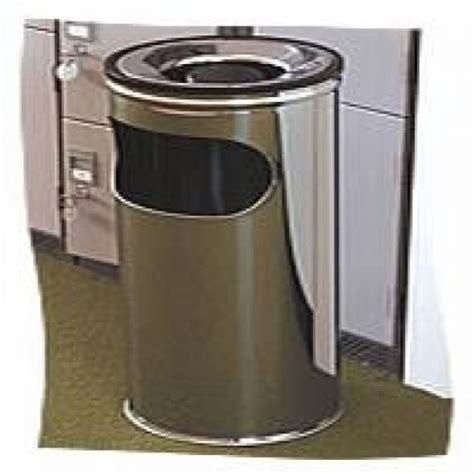 Stainless Steel Litter Ash Bins 16 Litre Janitorial Direct