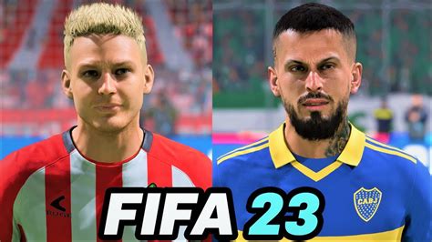 FIFA 23 ALL LIGA PROFESIONAL PLAYERS REAL FACES YouTube