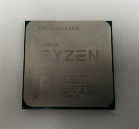 Amd Ryzen 5 3600 6 Core 3 6 Ghz 4 2 Ghz Max Boost Socket Am4 65w Cpu Only 730143314299 Ebay