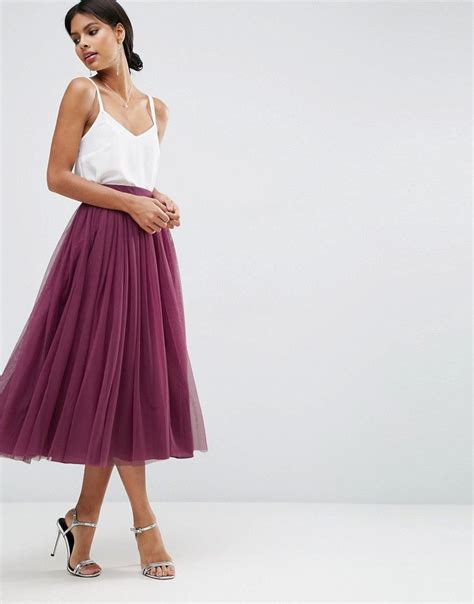 Image 1 Of Asos Wedding Tulle Prom Skirt With Multi Layers Tulle