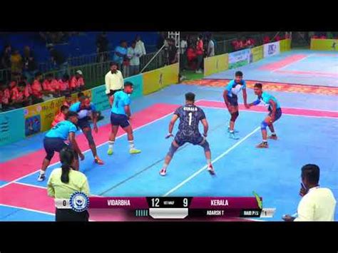 Vidharbha Vs Kerla Th Senior National Ahamadnagar Kabaddi Match