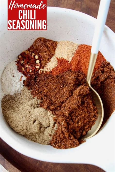 Chili Seasoning Recipe