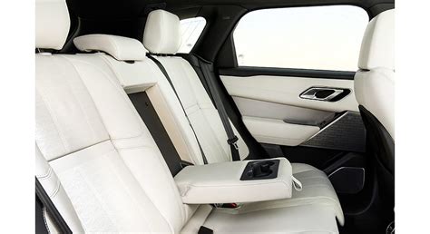 2018 Range Rover Velar P250 Se Color Firenze Red Interior Rear Seats Car Hd Wallpaper