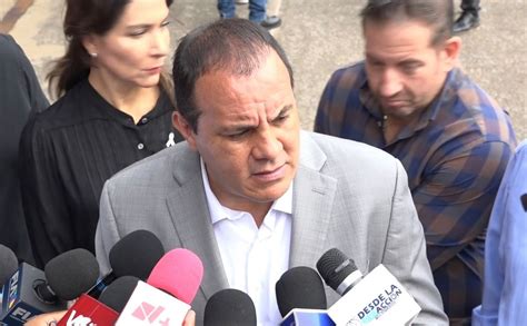 Cuauhtémoc Blanco No Cambiará Estrategia De Seguridad En Morelos