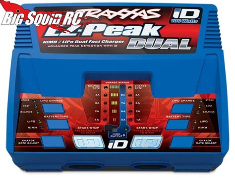 Traxxas EZ Peak Dual 100 Watt Charger Big Squid RC RC Car And Truck