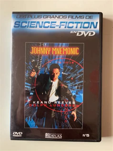 Johnny Mnemonic Dvd Keanu Reeves Dolph Lundgren Robert Longo