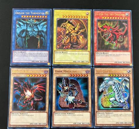 Dioses Egipcios Promos Lc En Yugioh Ultra Rare Meses Sin Intereses