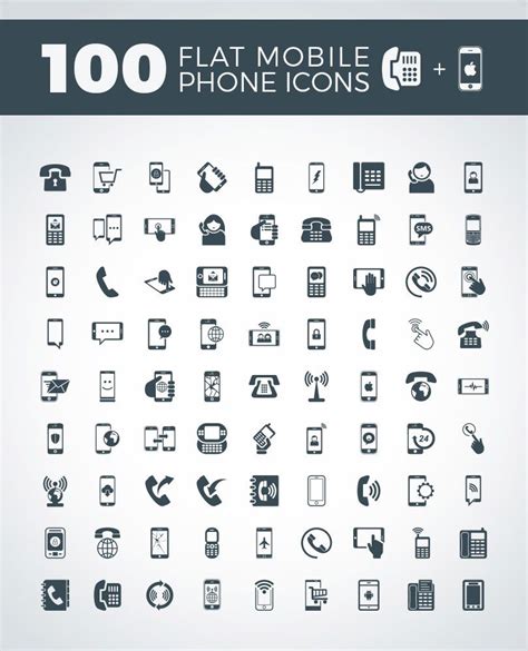 Flat Icons Mobile