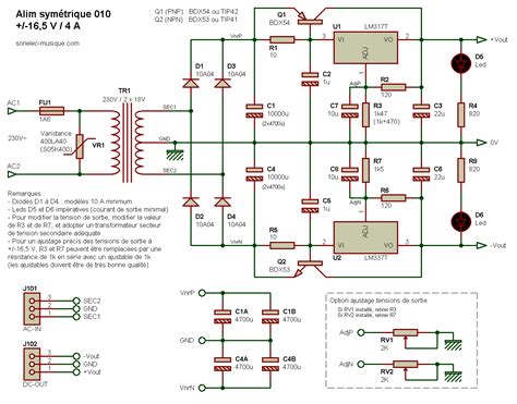 Electronique Realisations Alimentation Symetrique 010