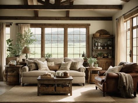 Rustic Farmhouse Living Room Ideas: A Cozy and Charming Decor