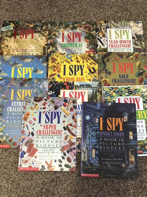 Trying to collect all of the “I Spy” books! : r/nostalgia