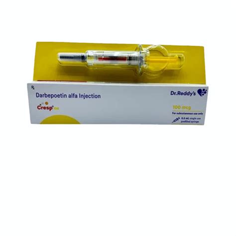 Cresp Mcg Darbepoetin Alfa Injection Mcg Dr Reddy S At Rs