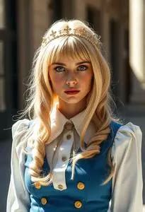 Pilar Legally Blonde Costume Face Swap