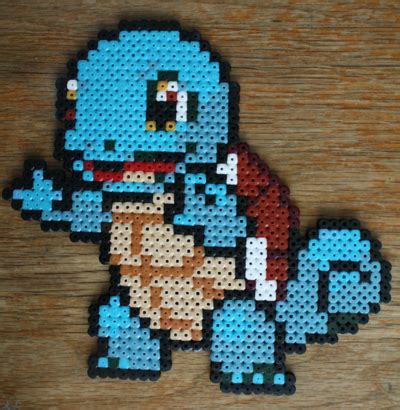 Pokemon Squirtle Bead Sprite By Strepie On Deviantart Hama Beads