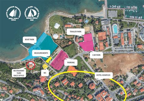 Venue map – 2024 ILCA 4 Youth Europeans