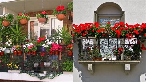 Beautiful Balcony Flower Garden Design Ideas Youtube