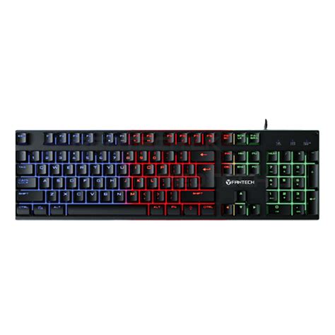 Fantech K L Fighter Iii Zone Lighting Rgb Gaming Keyboard Redtech