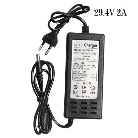 294v 2a Electric Bike 7 Series Li Ion Battery 18650 Charger For 24v 2a