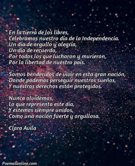 Poemas Sobre La Independencia Poemas Online