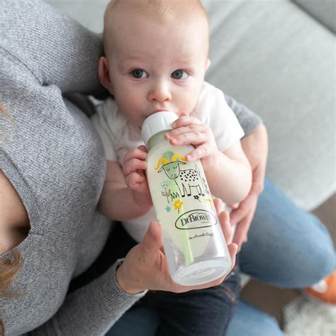 Dr Browns Natural Flow Anti Colic Options Biberón Estrecho Ardilla