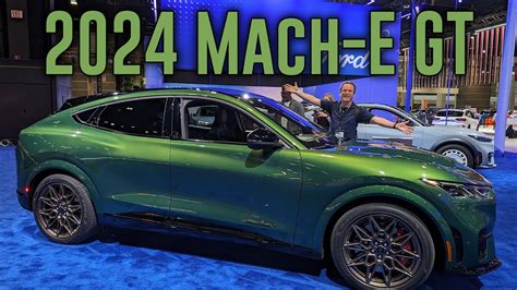 2024 Mach E Gt In Eruption Green And The Bronze Package And New Details For 2024 Mach Es Youtube