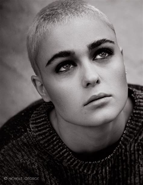 Stefania Ferrario Photographer Michelle George Buzz Cut Women Buzz