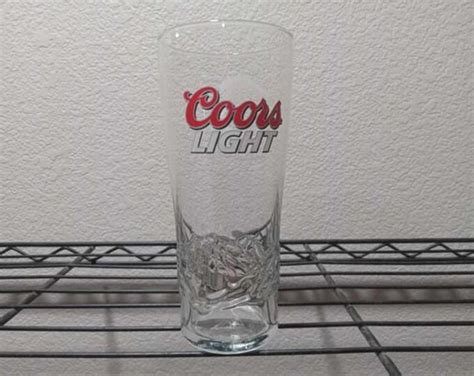 Coors Light Signature Pint Glasses Etsy