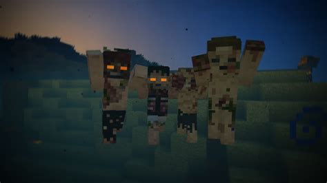 Tissous Zombie Pack De Textures 17 → 120 Minecraftfr