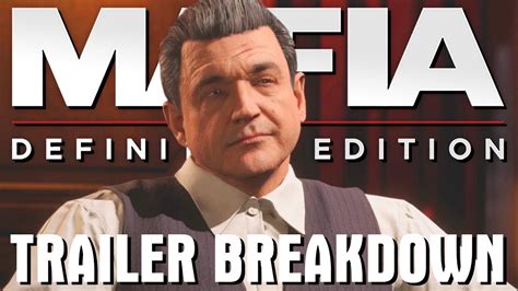 Mafia Definitive Edition Trailer Breakdown New Gameplay Details