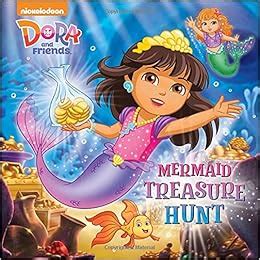 Mermaid Treasure Hunt (Dora and Friends): Mary Tillworth, David Aikins: 9780553510768: Books ...