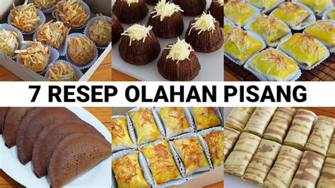 Resep Olahan Pisang Jadi Kue Enak Mudah Dan Praktis Youtube