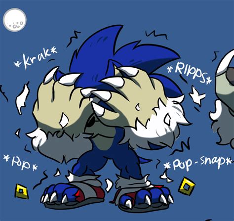 Werehog Sonic Remake Tf P3 By Edimay On Deviantart