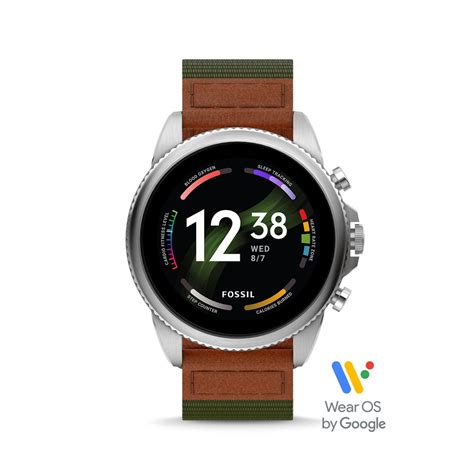 Jual Fossil Gen Smartwatch Venture Edition Olive Fabric And Leather