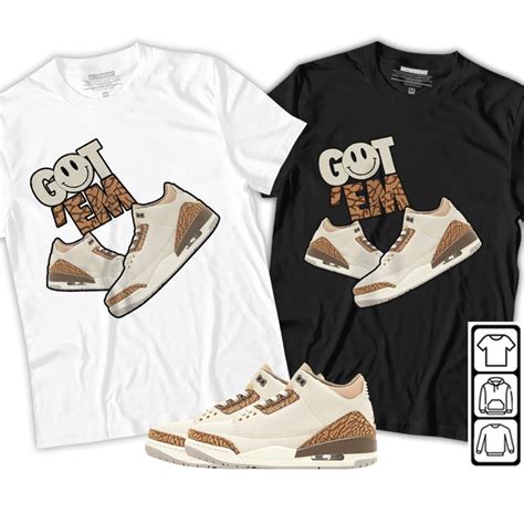 Got Em Shoes Smile Unisex Shirt To Match Sneaker Palomino 3s Etsy