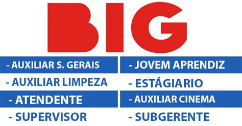 Vagas De Emprego Grupo Big Como Se Inscrever