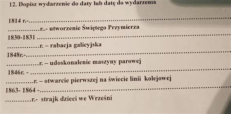 Dopisz Wydarzenie Do Daty Lub Dat Do Wydarzenia R R