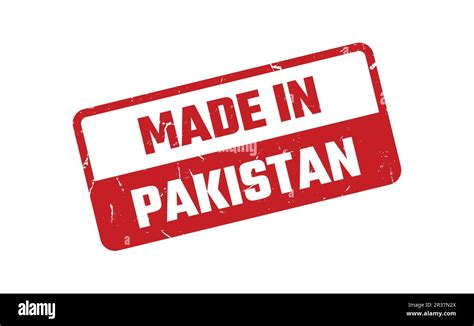 Made In Pakistan Rubber Stamp Stock Vector Image Art Alamy