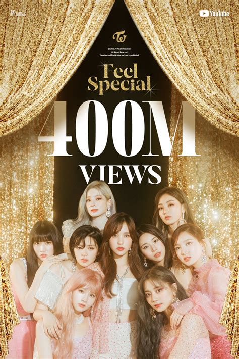 Twices Feel Special Becomes Their 8th Mv To Reach 400 Million Views