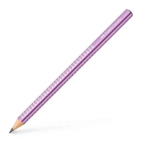 Faber Castell Jumbo Sparkle Blyant Med Glitter Violet Metallic Sjov