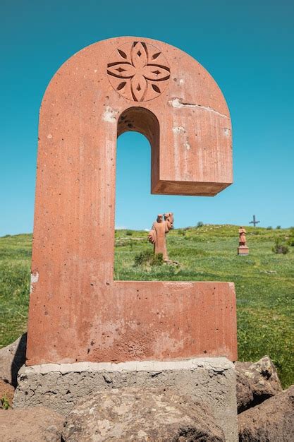 Premium Photo 19 May 2021 Aragatsotn Armenia Armenian Alphabet