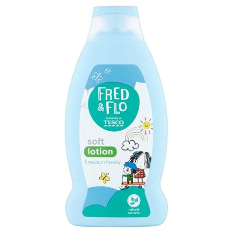 Fred And Flo Soft Lotion Newborn Friendly 500ml Tesco Groceries